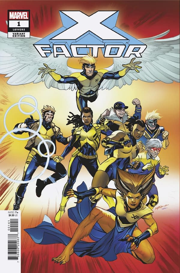 Cover image for X-FACTOR #1 EMANUELA LUPACCHINO VARIANT