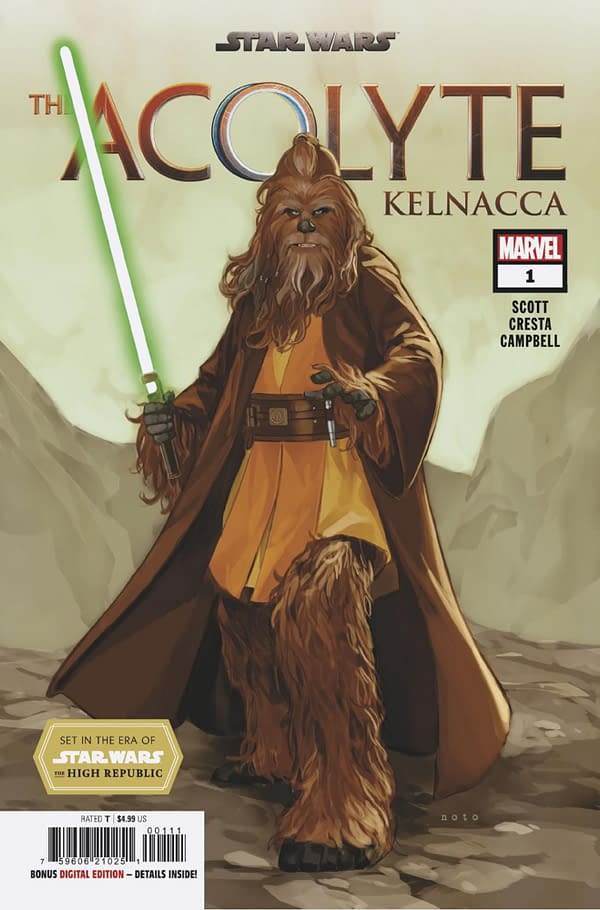 Cover image for STAR WARS: THE ACOLYTE KELNACCA #1 PHIL NOTO COVER