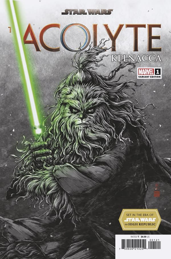 Cover image for STAR WARS: THE ACOLYTE - KELNACCA #1 TAKASHI OKAZAKI VARIANT