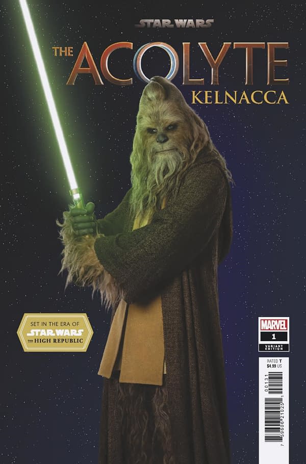 Cover image for STAR WARS: THE ACOLYTE - KELNACCA #1 TV VARIANT