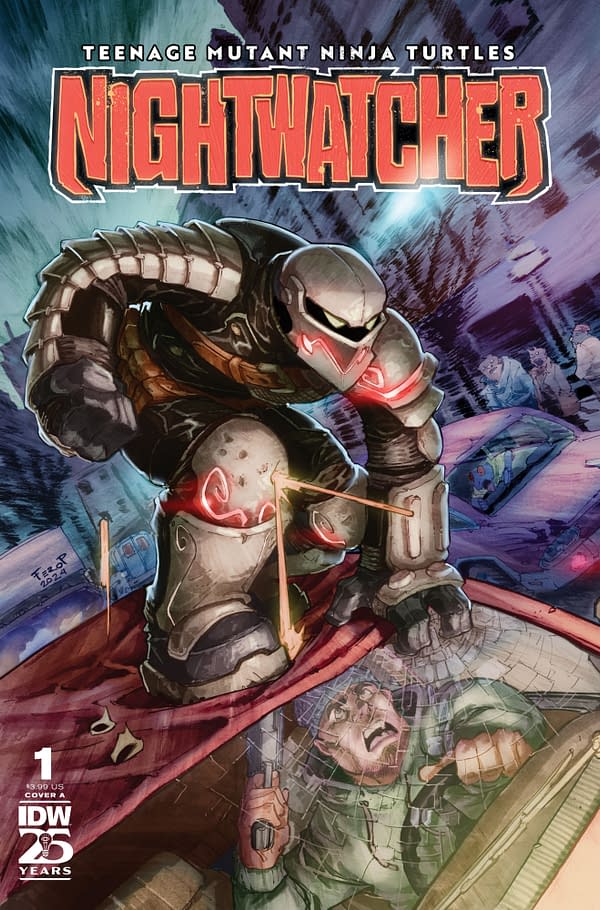 Cover image for TMNT: NIGHTWATCHER #1 FERO PE COVER