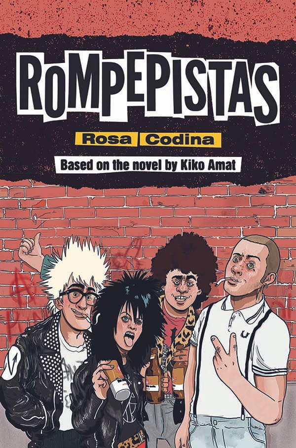 Rompepistas: Ablaze Previews Graphic Novel of Spain's Punk Rock Scene