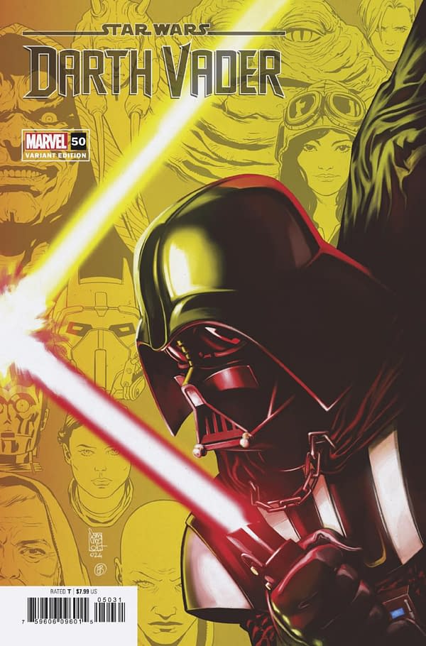 Cover image for STAR WARS: DARTH VADER #50 GIUSEPPE CAMUNCOLI CONNECTING VARIANT