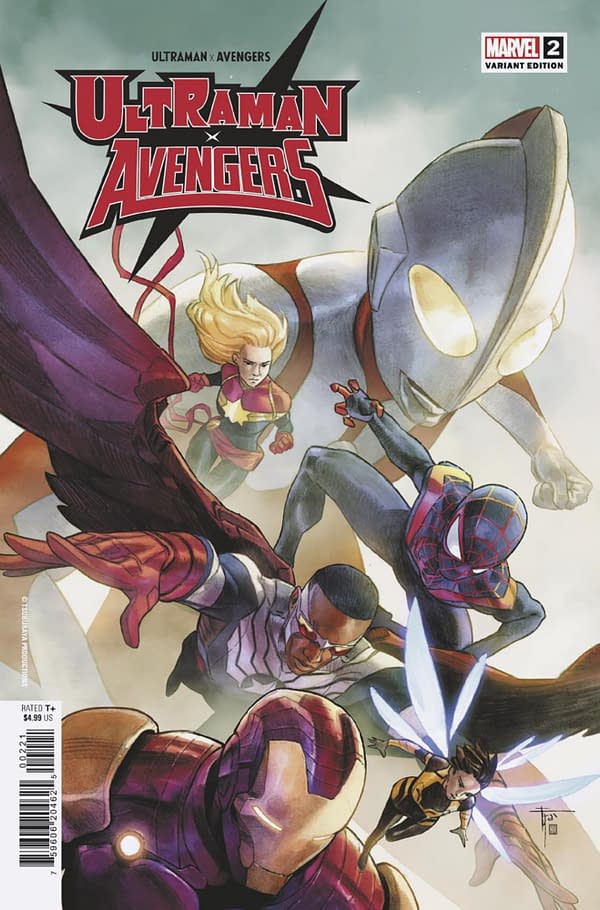 Cover image for ULTRAMAN X THE AVENGERS #2 FRANCESCO MOBILI VARIANT