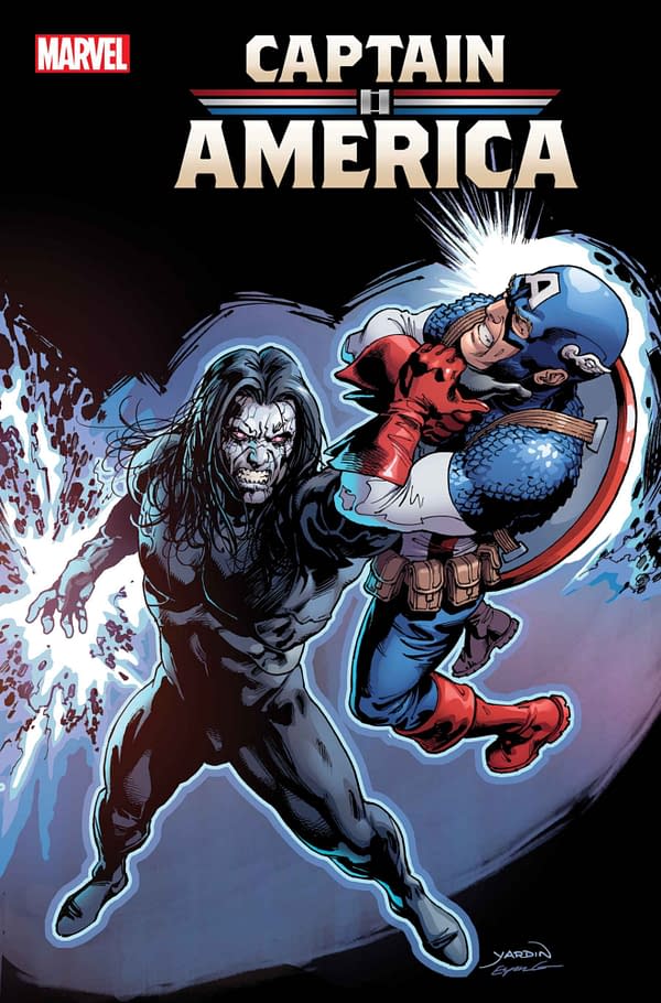 Cover image for CAPTAIN AMERICA #13 DAVID YARDIN VARIANT