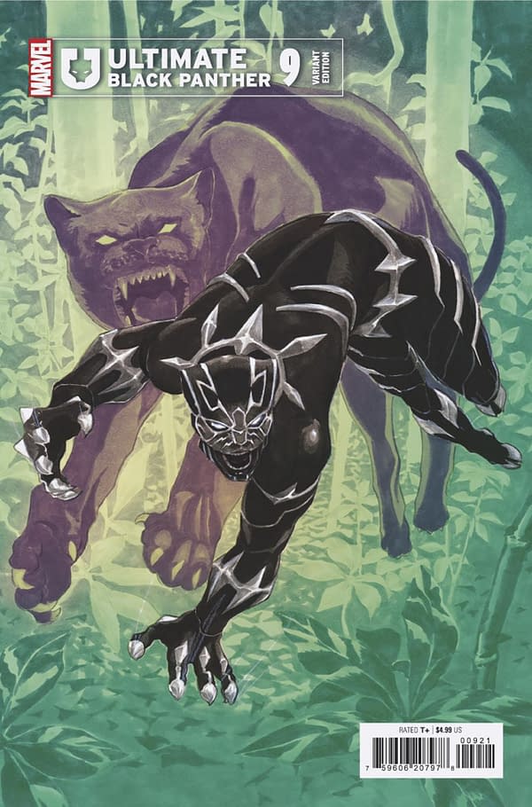 Cover image for ULTIMATE BLACK PANTHER #9 MITSUHIRO ARITA VARIANT