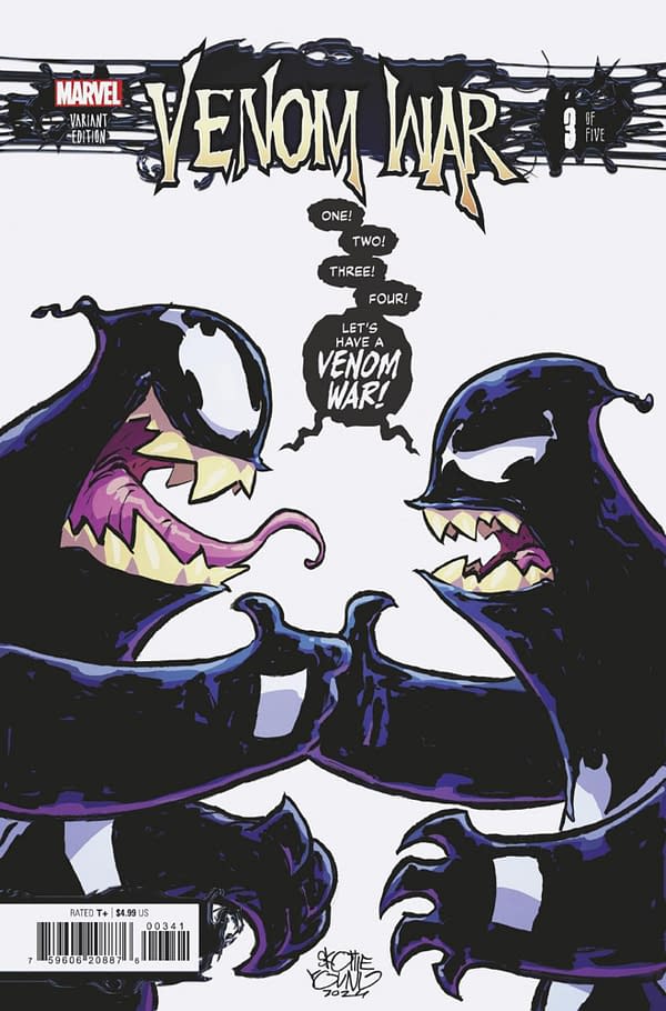 Cover image for VENOM WAR #3 SKOTTIE YOUNG VARIANT [VW]