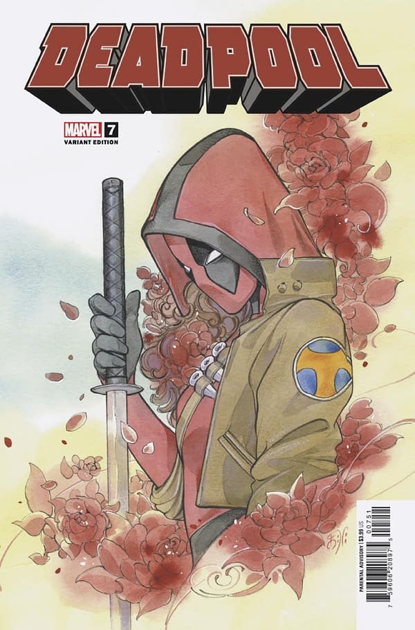 Cover image for DEADPOOL #7 PEACH MOMOKO VARIANT