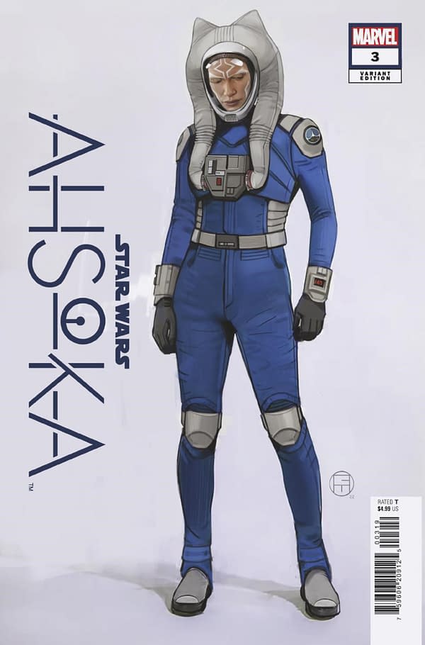 Cover image for STAR WARS: AHSOKA #3 CONCEPT ART VARIANT