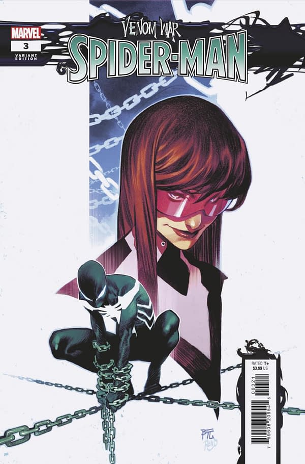 Cover image for VENOM WAR: SPIDER-MAN #3 DIKE RUAN VARIANT [VW]