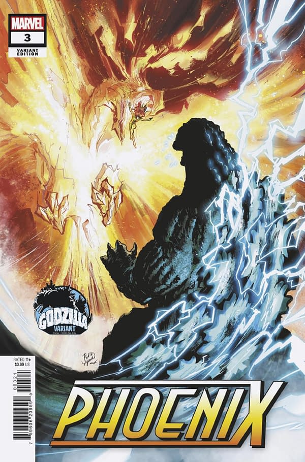 Cover image for PHOENIX #3 RICKIE YAGAWA GODZILLA VARIANT