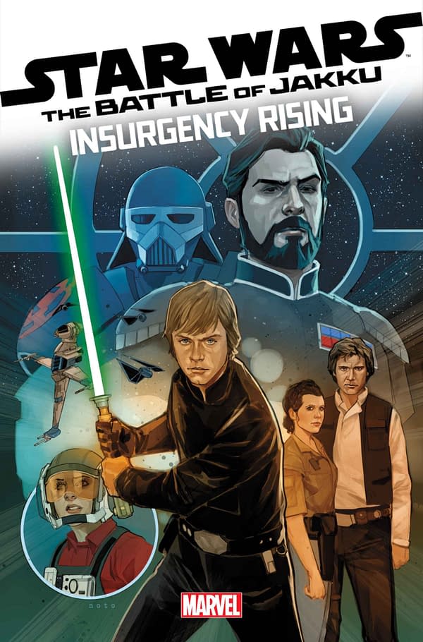 Cover image for STAR WARS: THE BATTLE OF JAKKU - INSURGENCY RISING #1 PHIL NOTO COVER