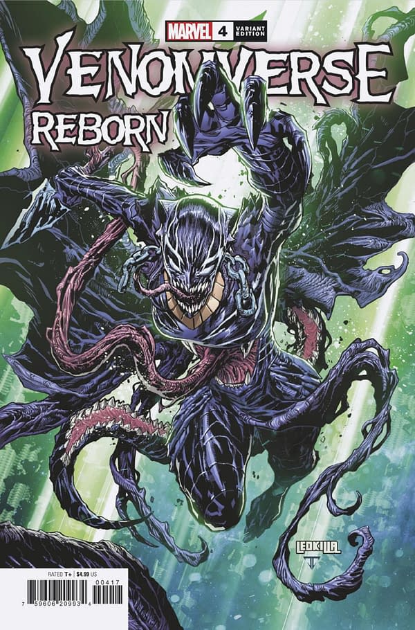 Cover image for VENOMVERSE REBORN #4 KEN LASHLEY VARIANT