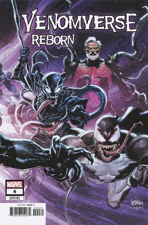 Cover image for VENOMVERSE REBORN #4 LEINIL YU CONNECTING VARIANT