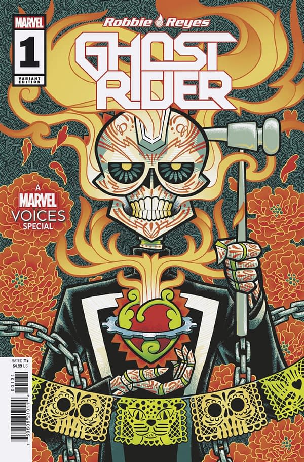 Cover image for GHOST RIDER: ROBBIE REYES SPECIAL #1 GONZO VARIANT