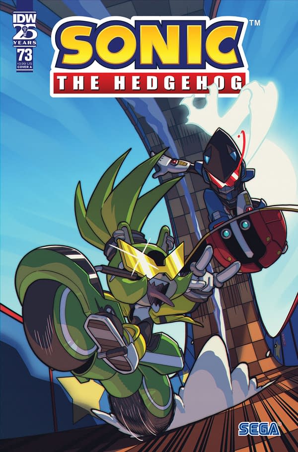 Cover image for SONIC THE HEDGEHOG #73 RYAN JAMPOLE COVER