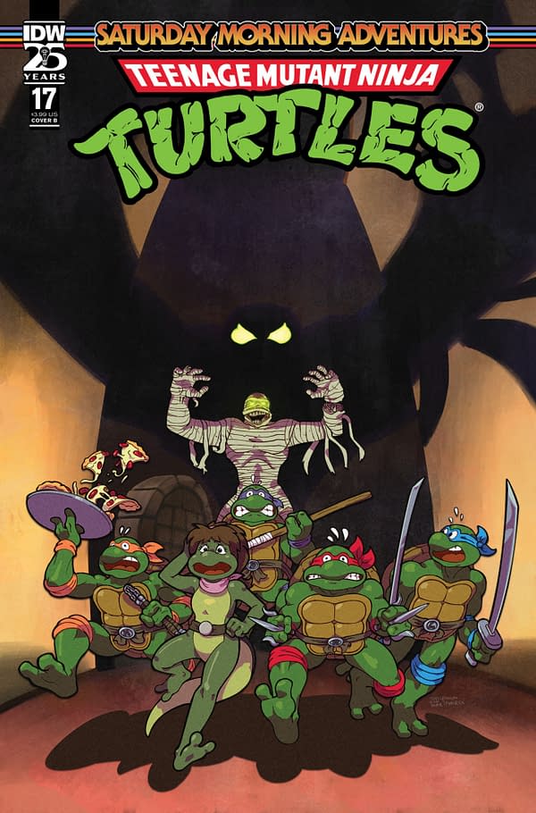 Cover image for Teenage Mutant Ninja Turtles: Saturday Morning Adventures #17 Variant B (Fonseca)