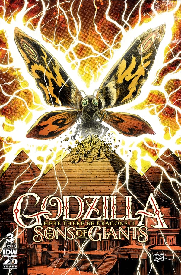 Cover image for Godzilla: Here There Be Dragons II--Sons of Giants #3 Variant B (Smith)