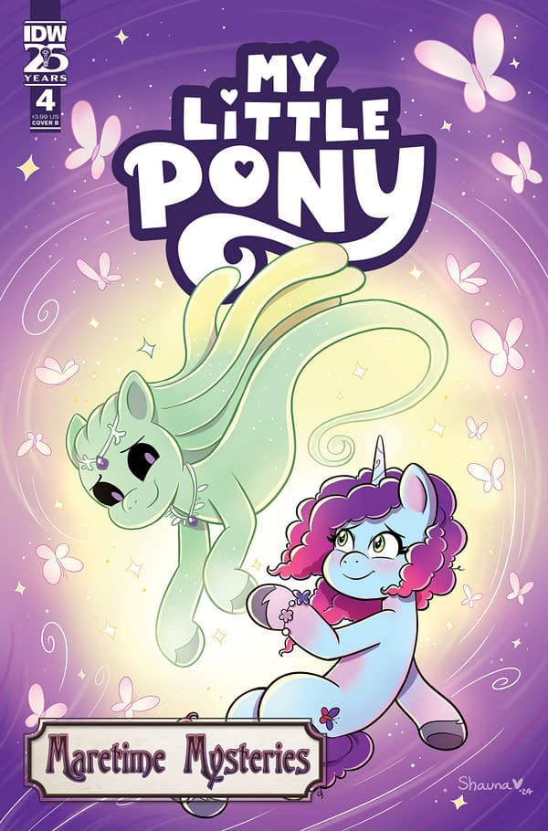 Cover image for My Little Pony: Maretime Mysteries #4 Variant B (Grant)