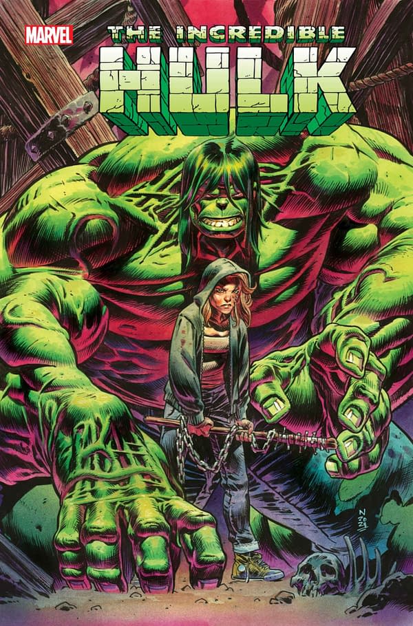 Cover image for INCREDIBLE HULK #18 NIC KLEIN COVER