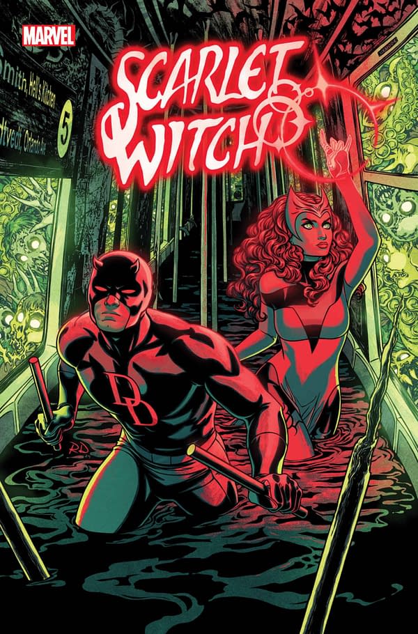 Cover image for SCARLET WITCH #5 RUSSELL DAUTERMAN COVER