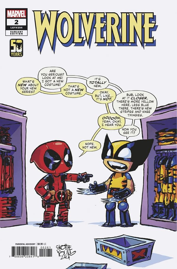 Cover image for WOLVERINE #2 SKOTTIE YOUNG VARIANT