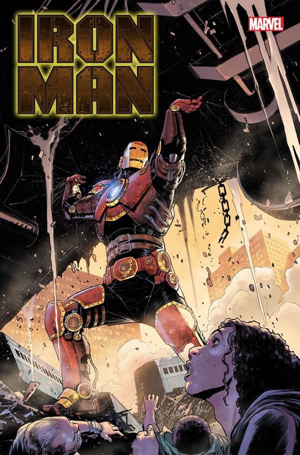 Cover image for IRON MAN #1 SUMIT KUMAR VARIANT