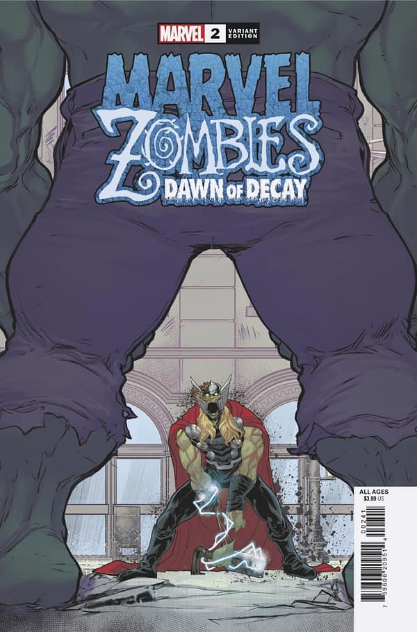 Cover image for MARVEL ZOMBIES: DAWN OF DECAY #2 DAVID BALDEON VARIANT