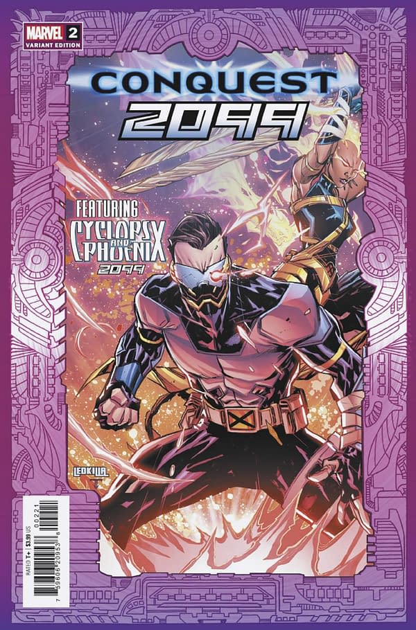 Cover image for CONQUEST 2099 #2 KEN LASHLEY FRAME VARIANT