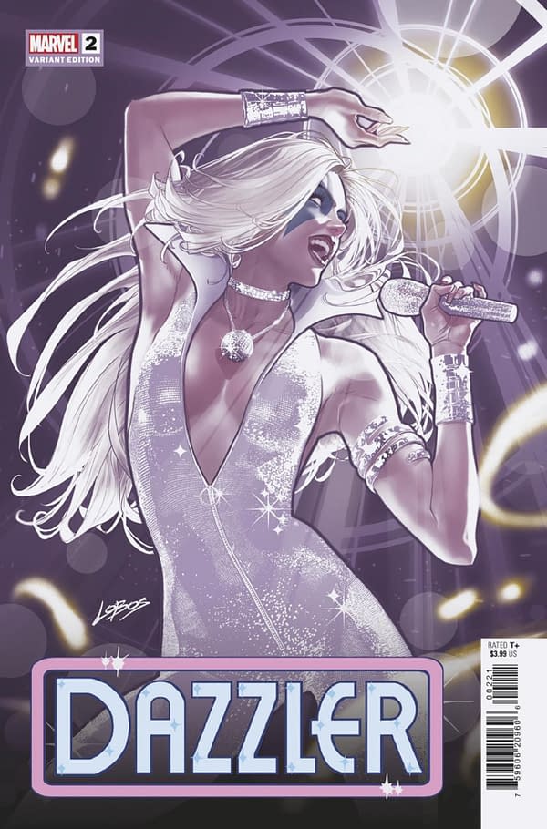 Cover image for DAZZLER #2 PABLO VILLALOBOS VARIANT