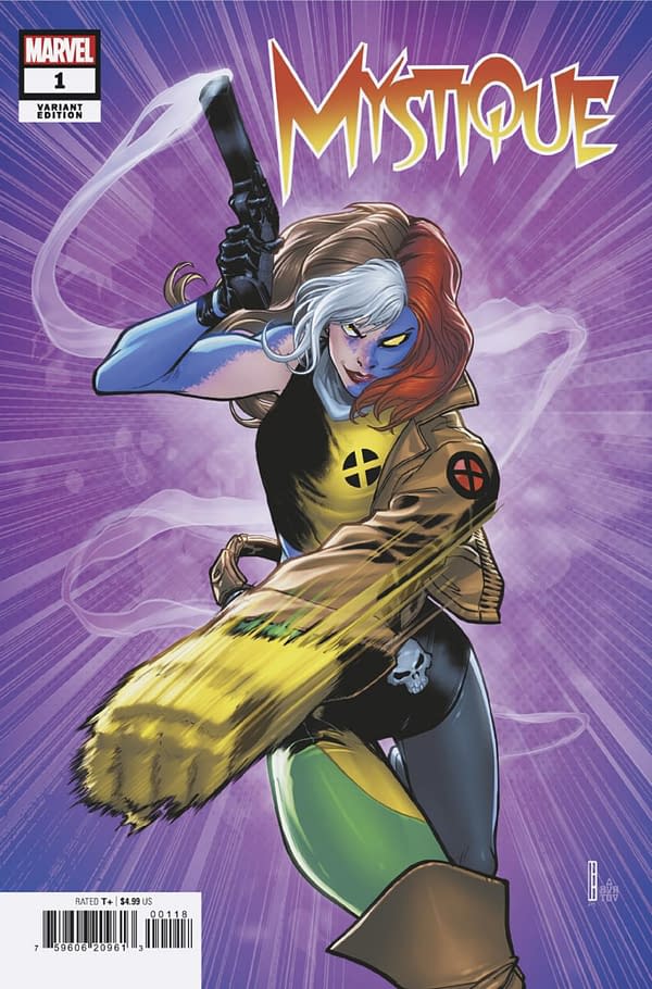 Cover image for MYSTIQUE #1 DAVID BALDEON VARIANT