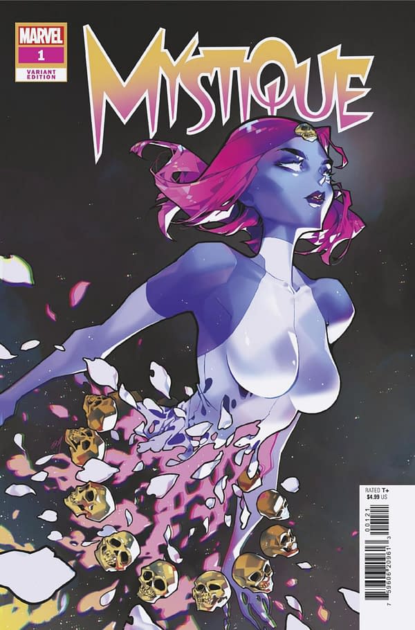 Cover image for MYSTIQUE #1 ROSE BESCH VARIANT