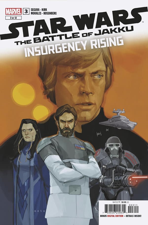 Cover image for STAR WARS: BATTLE OF JAKKU - INSURGENCY RISING #3 PHIL NOTO COVER