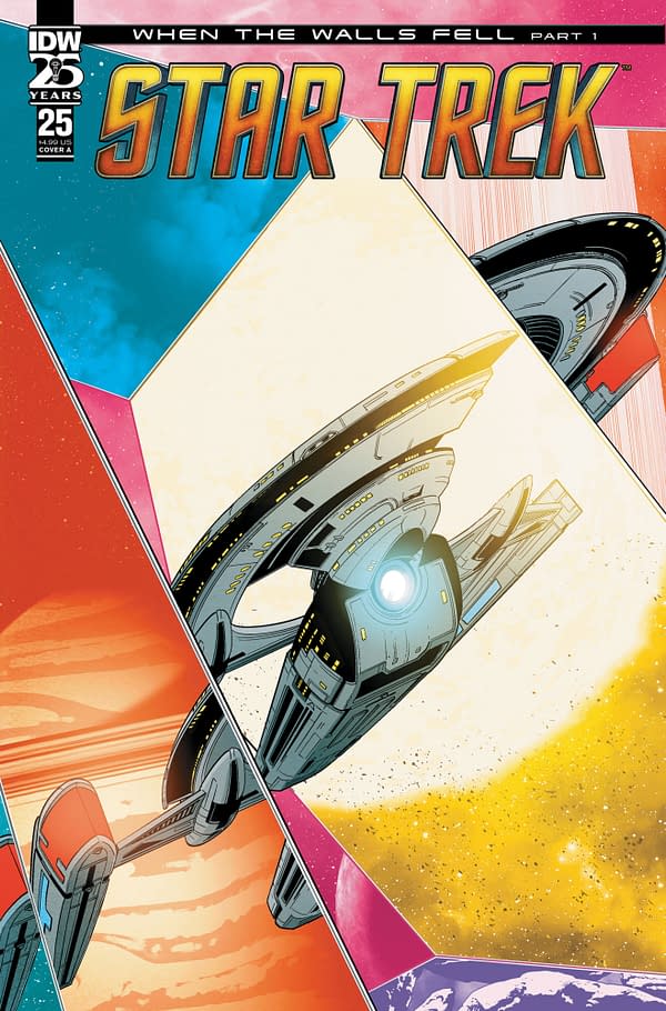 Cover image for STAR TREK #25 RAMON ROSANAS COVER