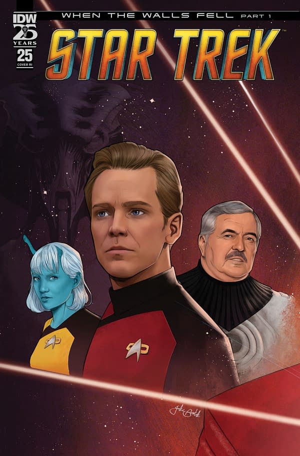 Cover image for Star Trek #25 Variant RI (10) (Bartok)