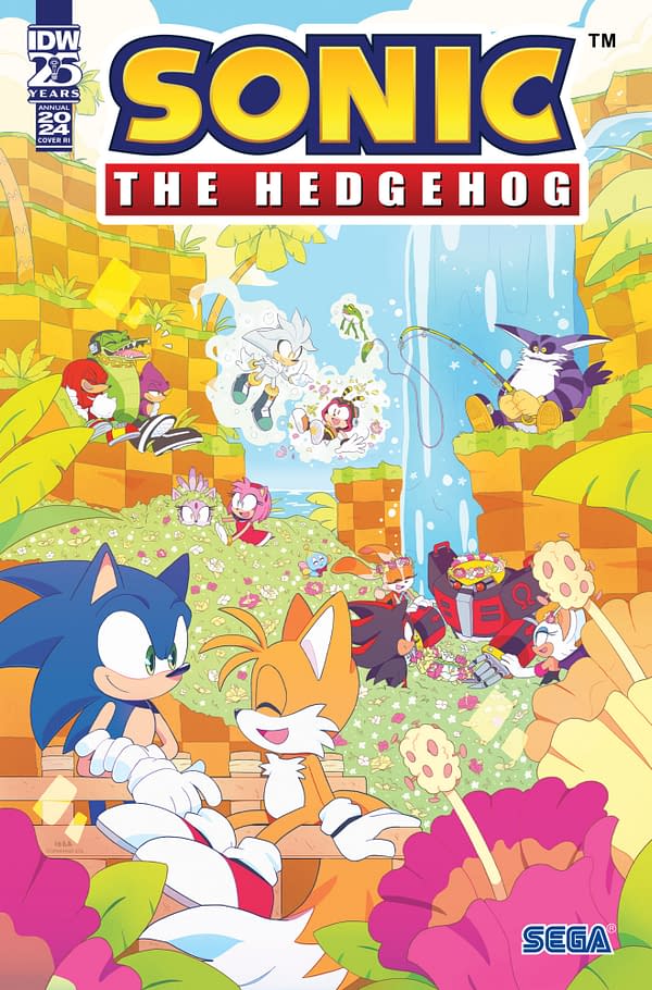 Cover image for Sonic the Hedgehog: Annual 2024 Variant RI (10) (Ata)