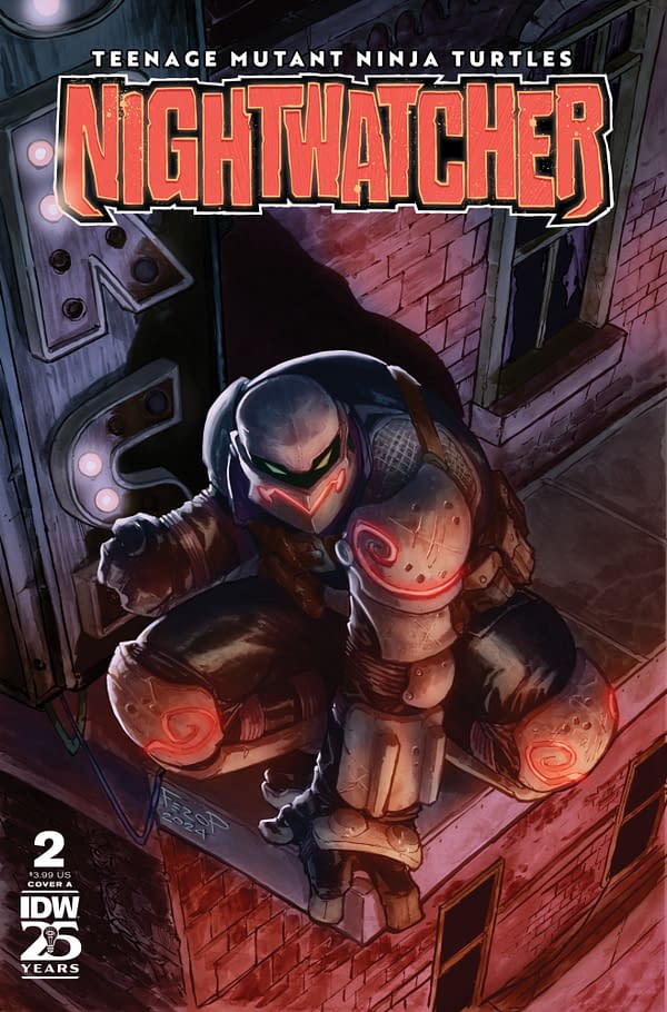 Cover image for TMNT: NIGHTWATCHER #2 FERO PE COVER