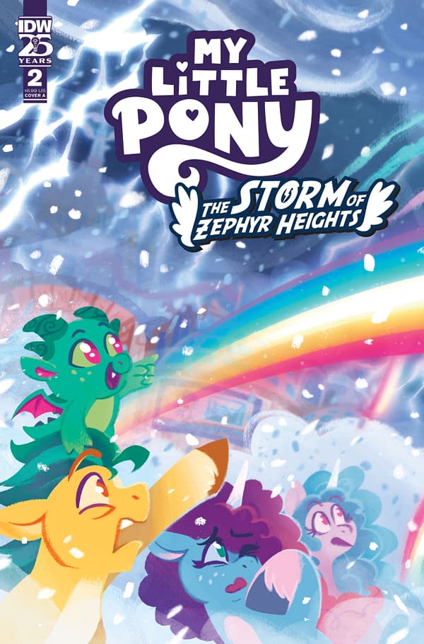 Cover image for MY LITTLE PONY: THE STORM OF ZEPHYR HEIGHTS #2 JUSTASUTA COVER