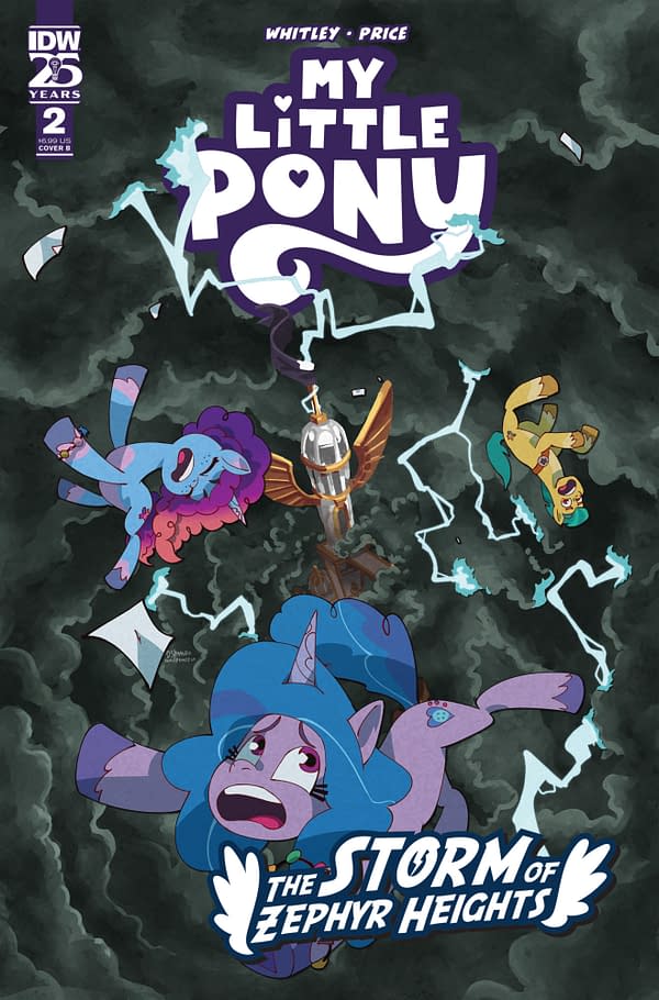 Cover image for My Little Pony: The Storm of Zephyr Heights #2 Variant B (Fonseca)