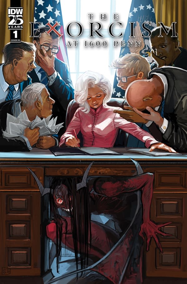 Cover image for The Exorcism at 1600 Penn #1 Variant RI (10) (Hans)