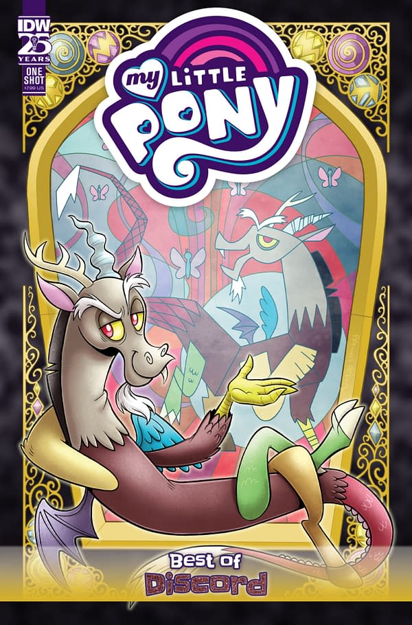 Cover image for MY LITTLE PONY: BEST OF DISCORD BRENDA HICKEY COVER