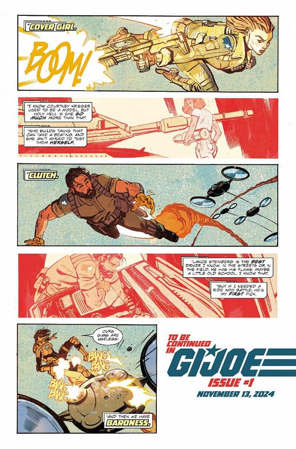 Image Comics/Skybound Redact Final Pages From GI Joe #1 Review Copies