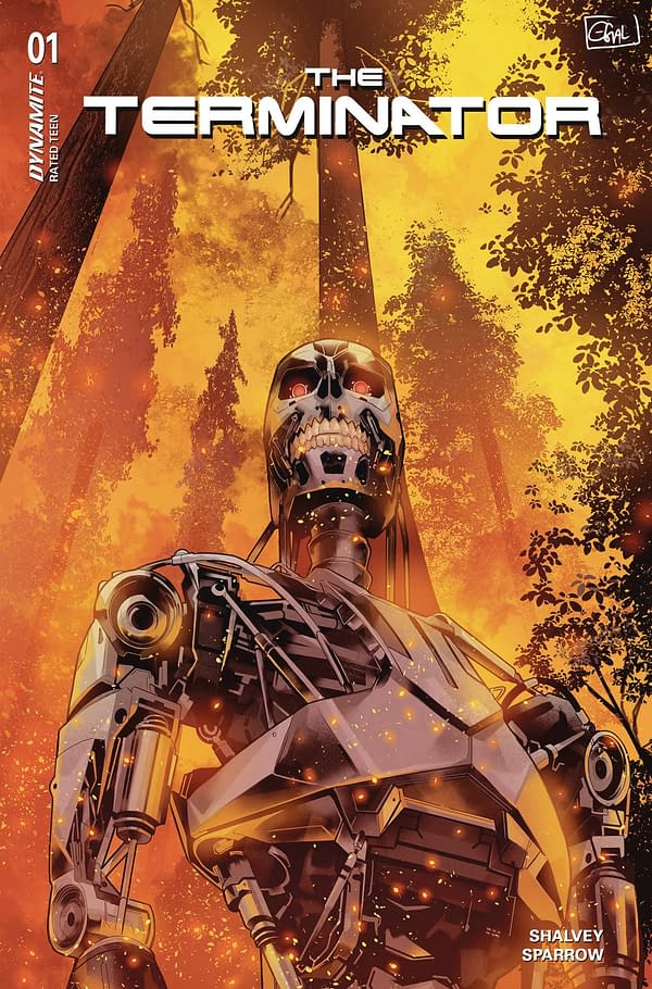 Cover image for TERMINATOR #1 CVR B GALMON