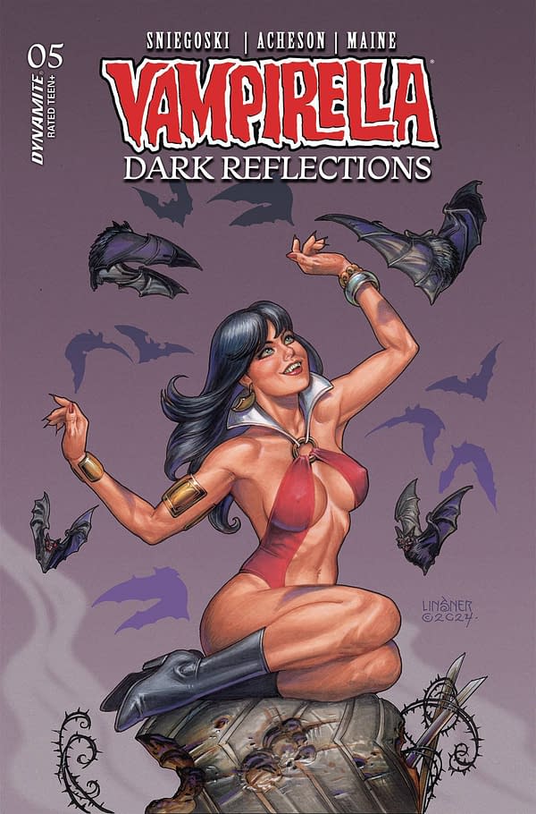 Cover image for VAMPIRELLA DARK REFLECTIONS #5 CVR B LINSNER