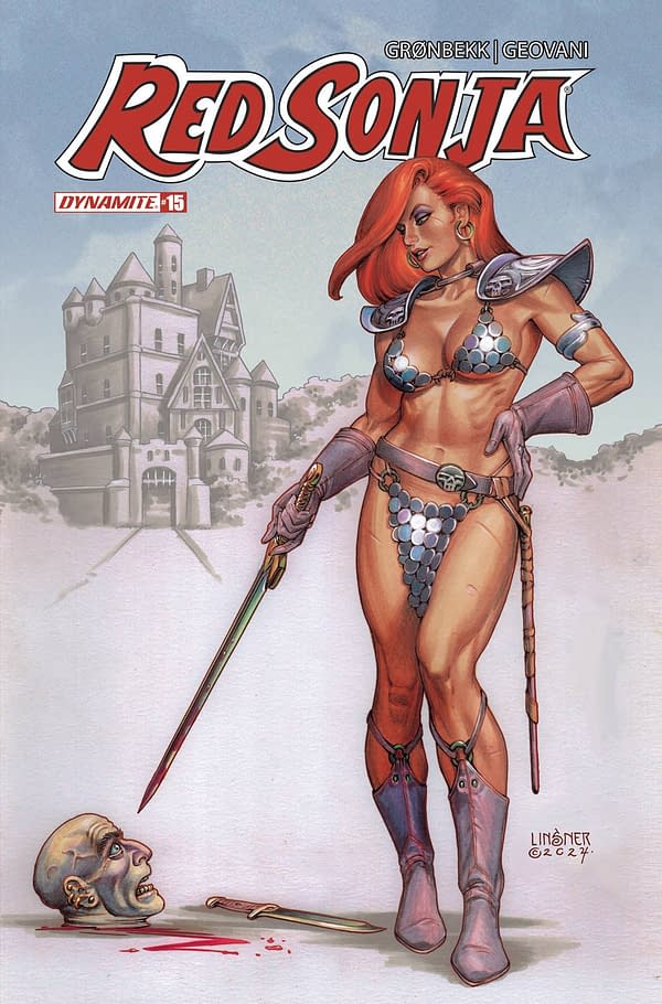 Cover image for RED SONJA 2023 #15 CVR C LINSNER