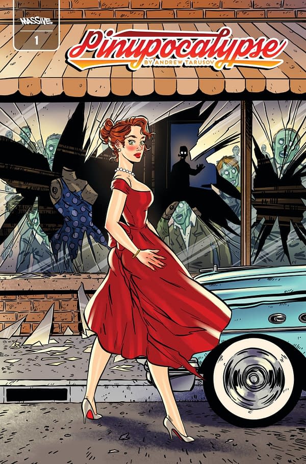 Cover image for PINUPOCALYPSE #1 (OF 6) CVR D THE WALKING RED HOMAGE (MR)