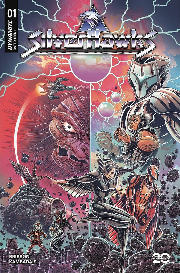 Cover image for SILVERHAWKS #1 CVR C STOKOE