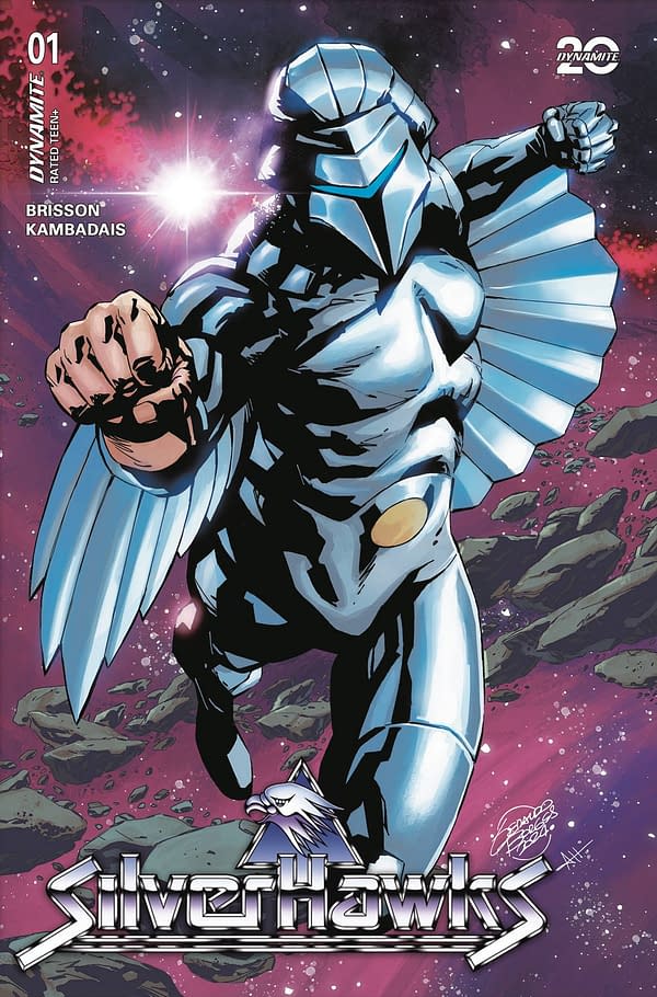 Cover image for SILVERHAWKS #1 CVR D BORGES