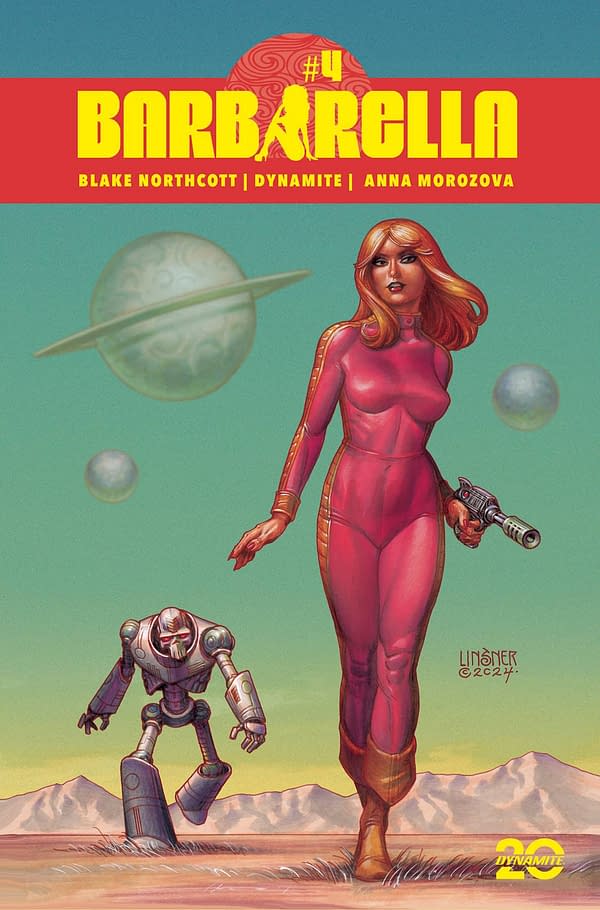 Cover image for BARBARELLA #4 CVR A LINSNER