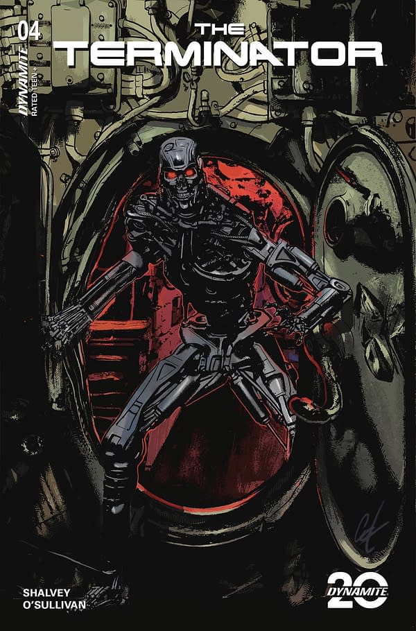 Cover image for TERMINATOR #4 CVR C STAGGS